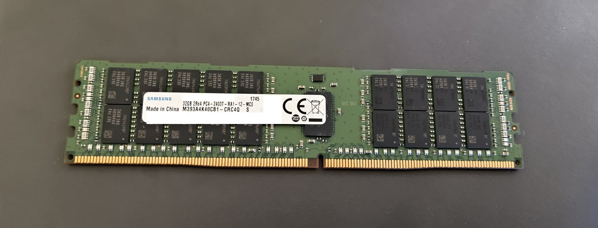 RAM 32 Go Samsung - DDR4 2400 MHz
